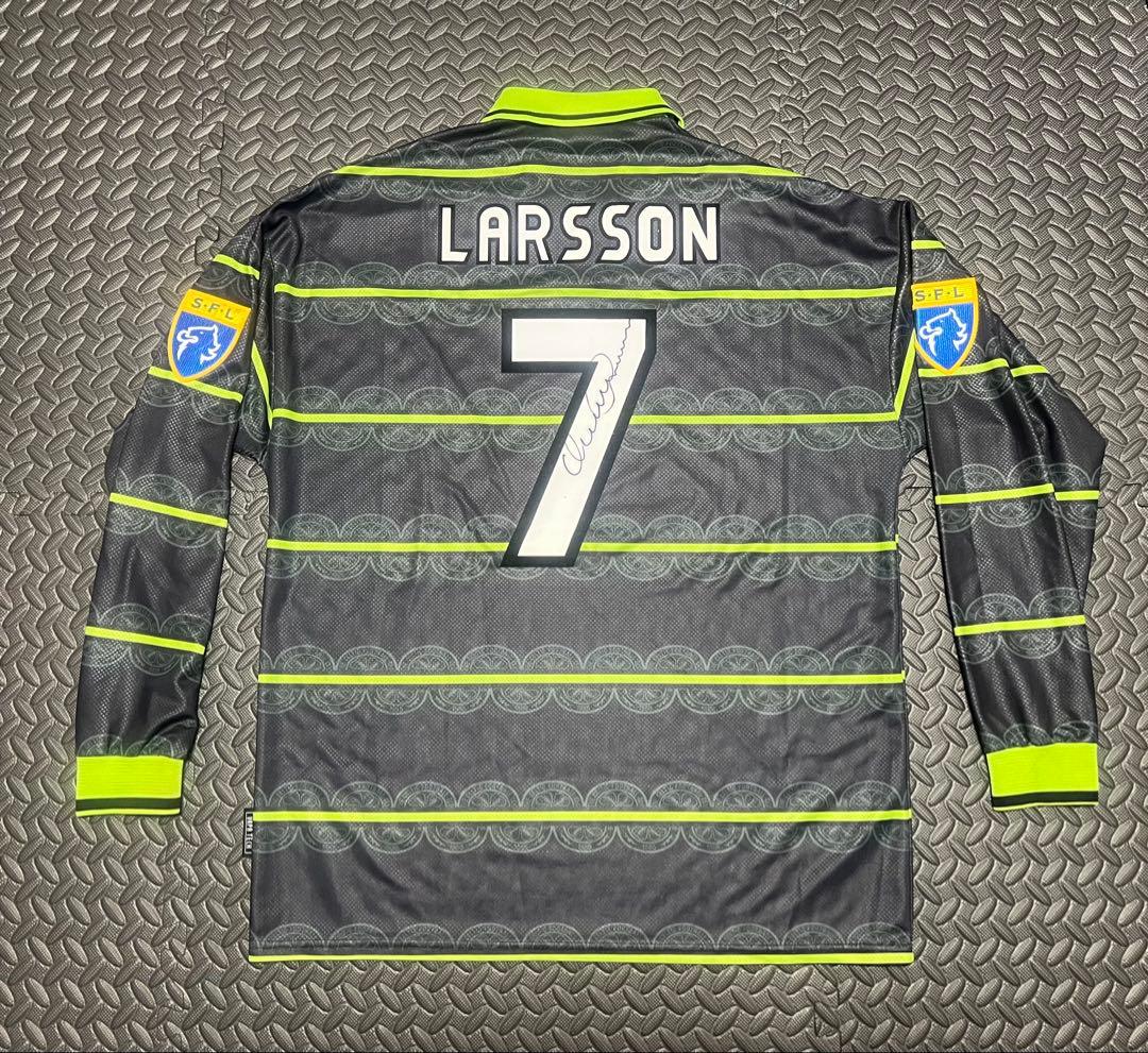 UMBRO LARSSON #7 セルティック　Celtic 直筆サイン UMBRO LARSSON #7 セルティック Celtic 直筆サイン UMBRO LARSSON #7