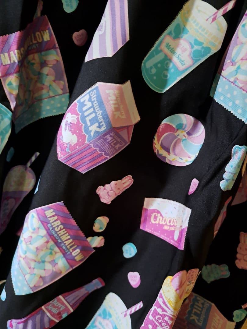 Angelic Pretty Fancy Candyワンピース 黒