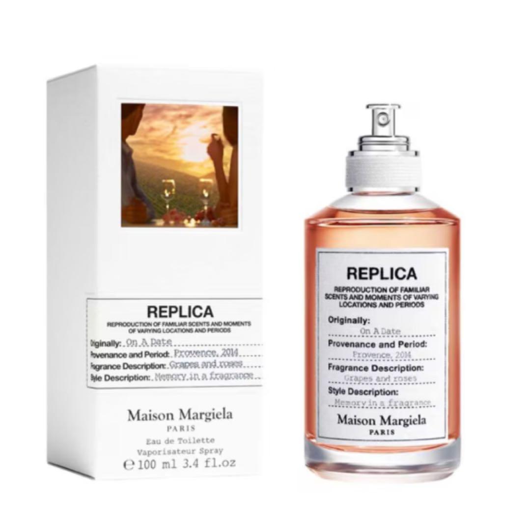 メゾンマルジェラ レプリカ オードトワレ オン ア デート香水 100ml 並行輸入品】メゾンマルジェラ レプリカ オンアデート オードトワレ