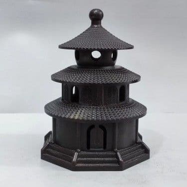 天壇香炉 銅製 装飾品 工芸品 美術品 置物 香炉/香器『高岡銅器【金鶏鳥香炉】銅製/津雪作』竹中銅器 | 取扱い