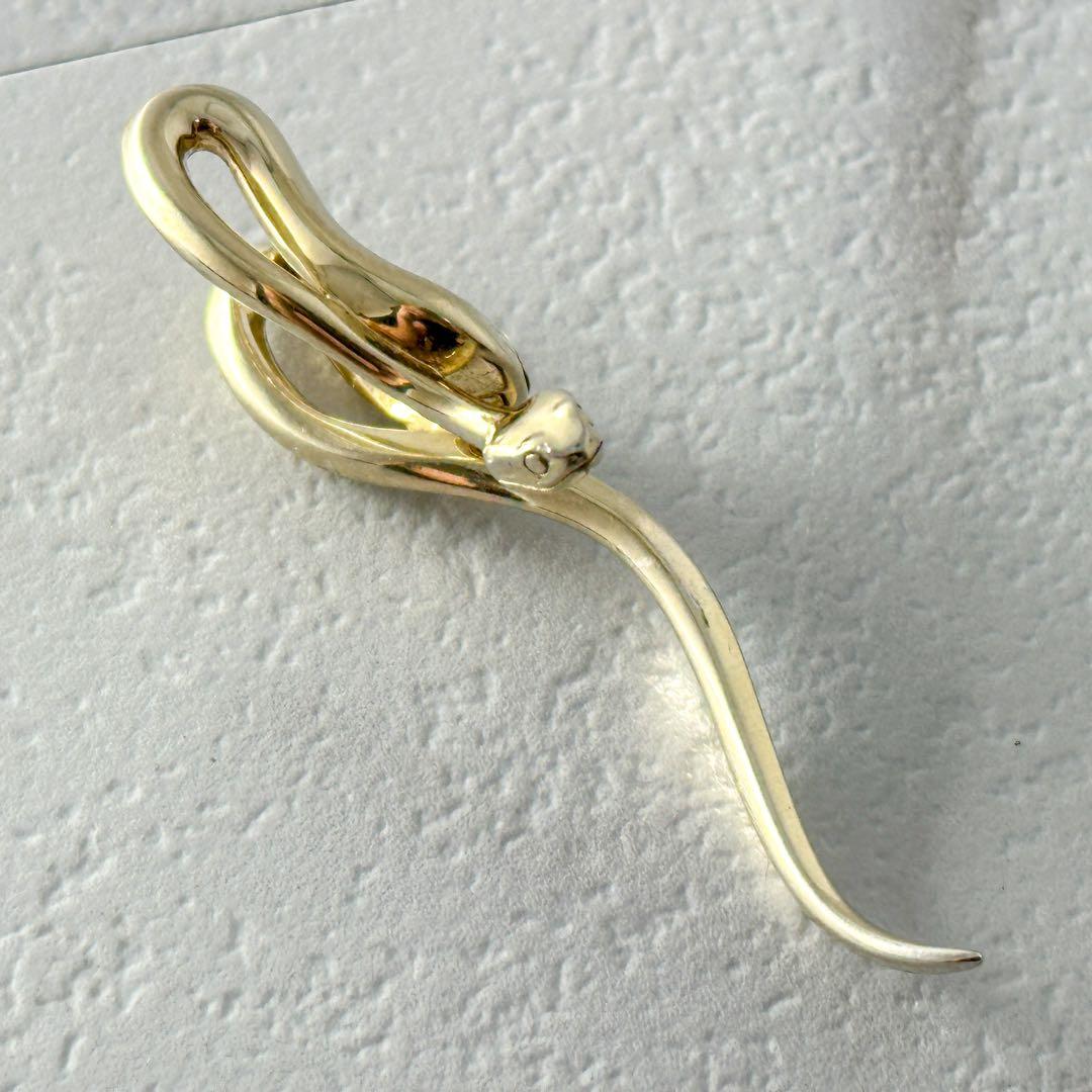 Jusitin Davis ラビリンス ゴールドフィニッシュ ピアス スネーク