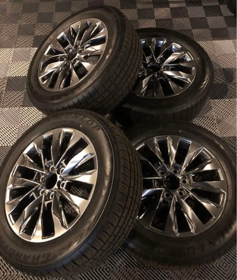 実走未使用！常時暗所保管！ランクル300 ZX純正ホイール&タイヤセット