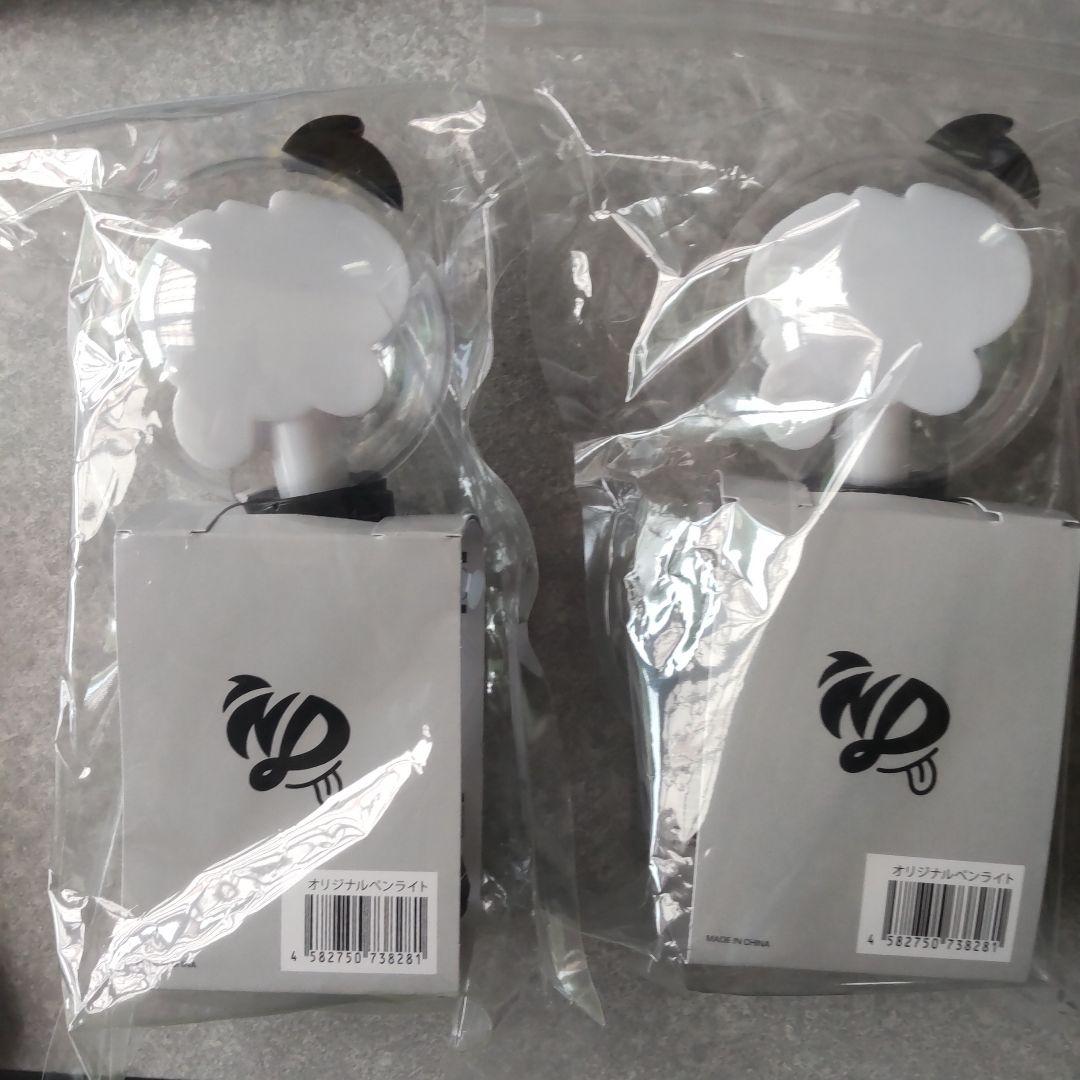 なにわ男子 ペンライト 2025年ライブツアー 2個セット 銀テ2本おまけ