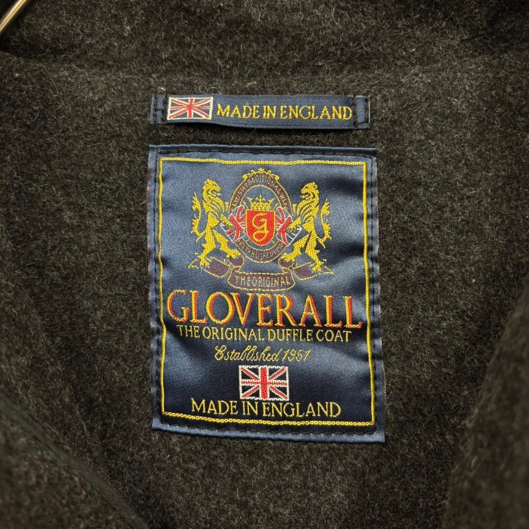 groverall england製 ダッフルコート ダークグレー N280 - メルカリ