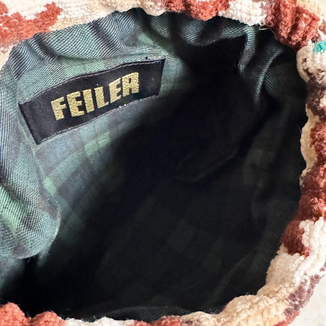 FEILER フェイラー スプリントホース 巾着ポーチ 馬柄 ホースシュー