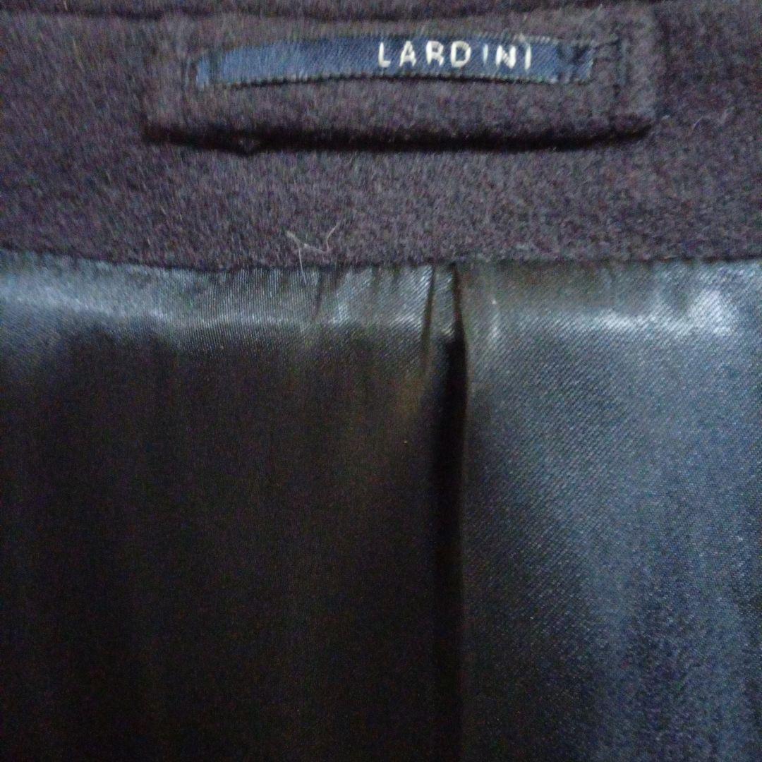 メルカリ市限定値下げLARDINI ネイビー チェスターコート