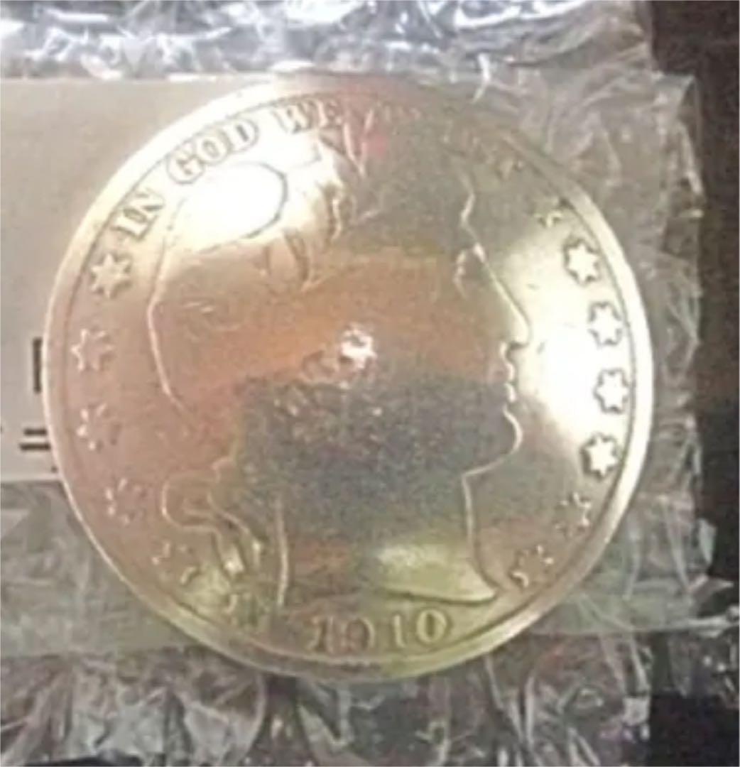 銀貨コンチョ セット 古銭】鳳凰50銭銀貨コンチョ（いぶし） ネジ式 Φ約23mm ジャンパー