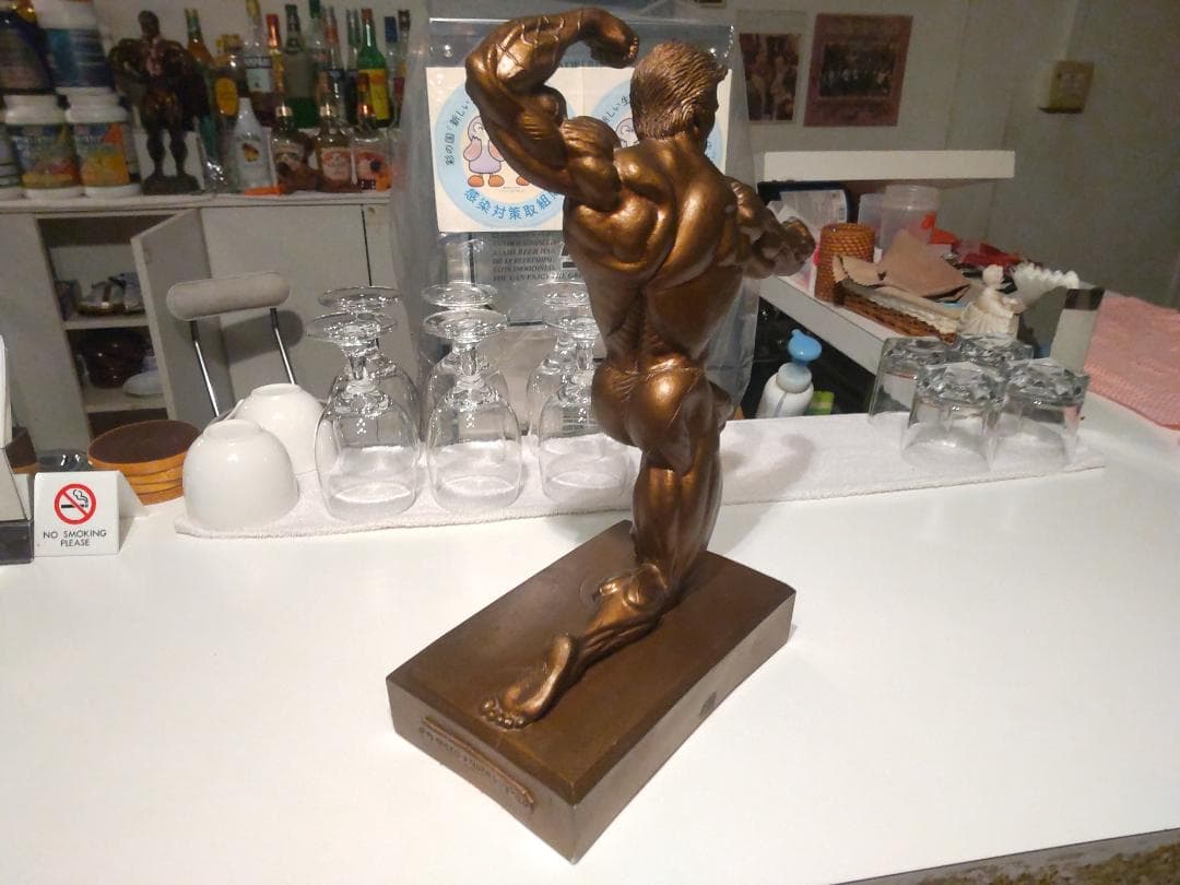 非売品 優勝 ボディビル トロフィー オブジェ☆ゴールドジム,プロレス