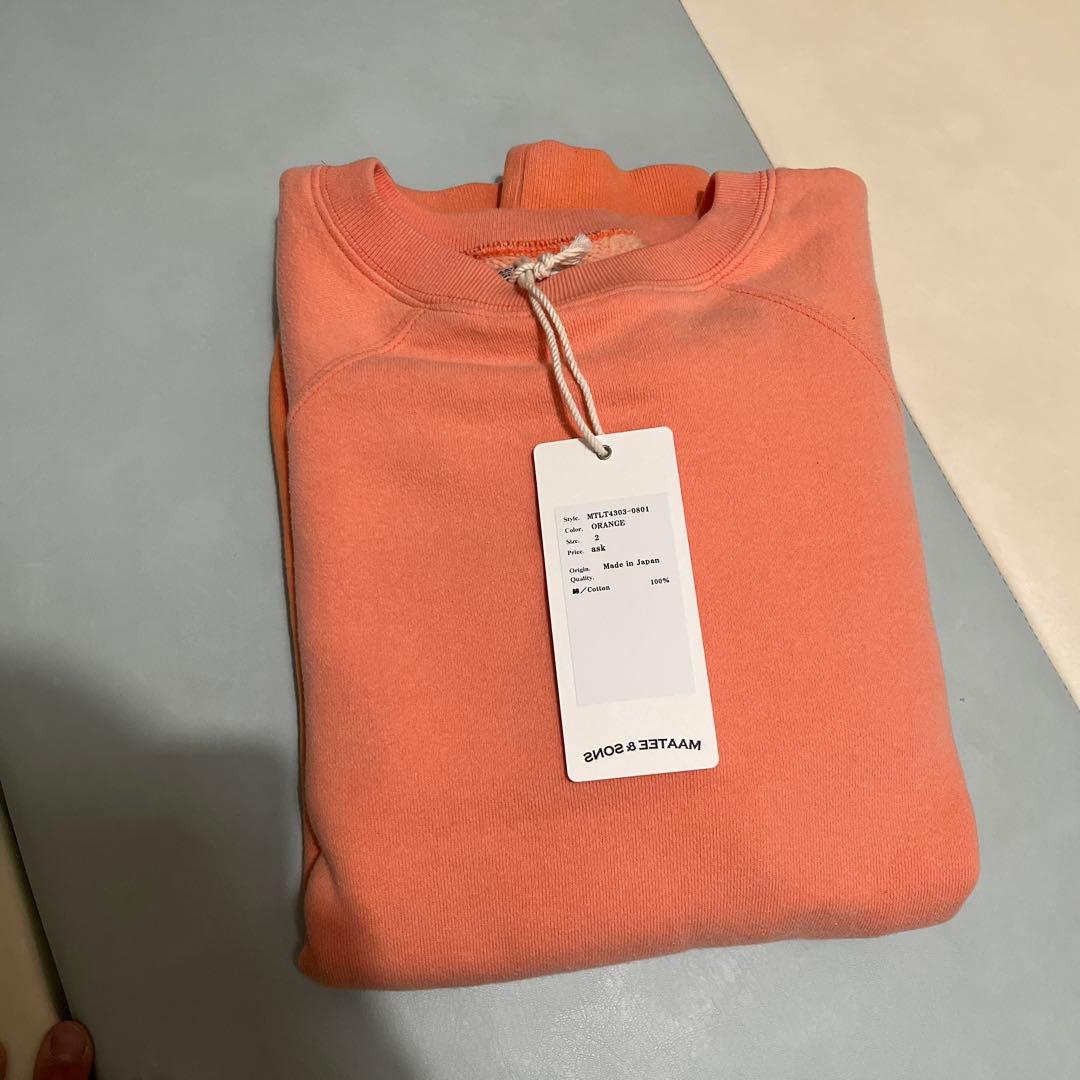 maatee&sons スウェット マーティアンドサンズ MAATEE&SONS/マーティーアンドサンズ】VINTAGE スエット