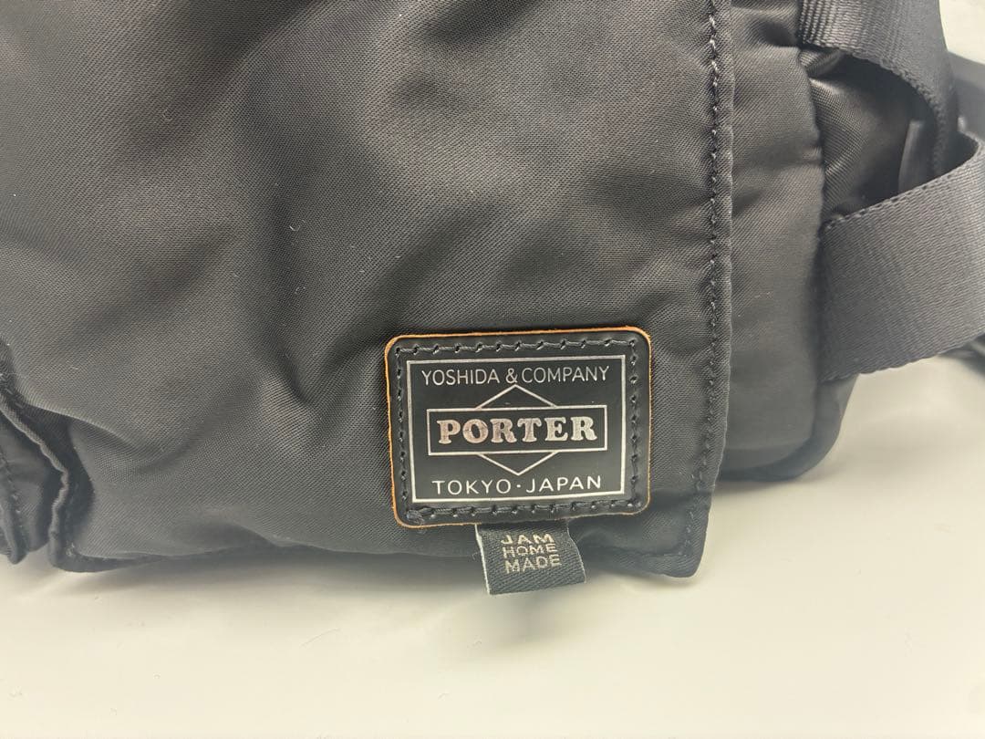 別注廃盤品】PORTER×JAMスタッズ付き ブラックトートバッグ