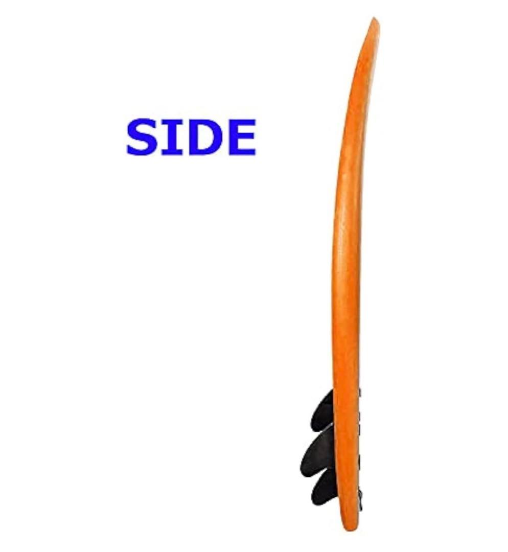 Deefer オレンジ ファンボード 3フィン付き