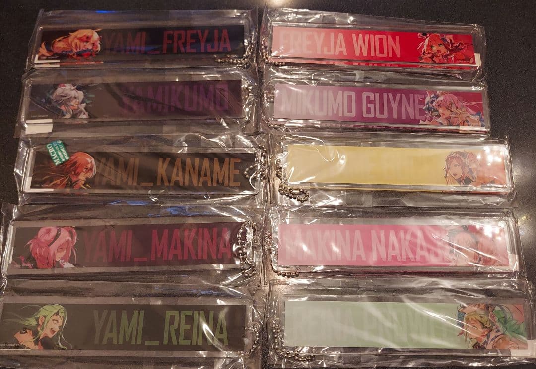 マクロスΔ 劇場版絶対LIVE アクリル キーホルダー ワルキューレ 全10種 劇場版マクロスΔ 絶対LIVE!!!!!!】ぴくりる！ 各商品が10月5日（木