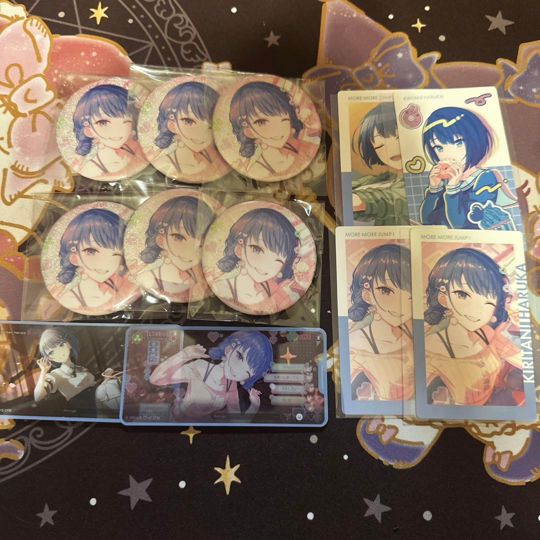 プロセカ 桐谷遥 グリ缶 46B エピカ プロセカ 桐谷遥 グリッター缶バッジ グリ缶 46B エピカ モモジャン