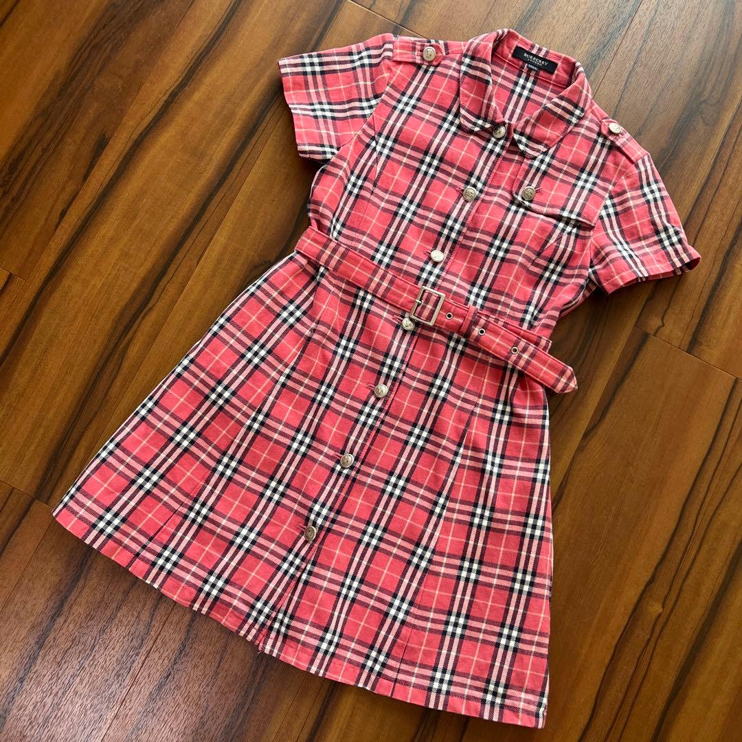 バーバリー 半袖ワンピース トップス 4点セット レバノチェック 130cm