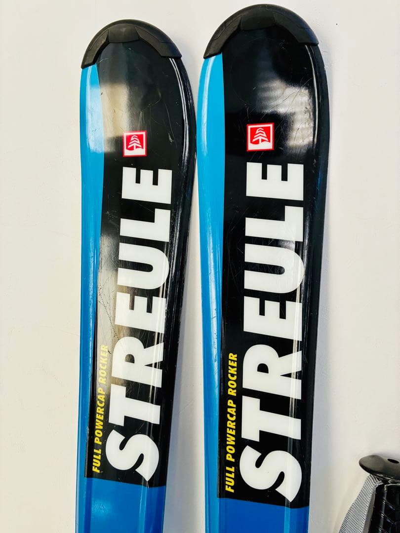 STREULE 130cm ジュニア スキー板 ビンディング付属 - メルカリ