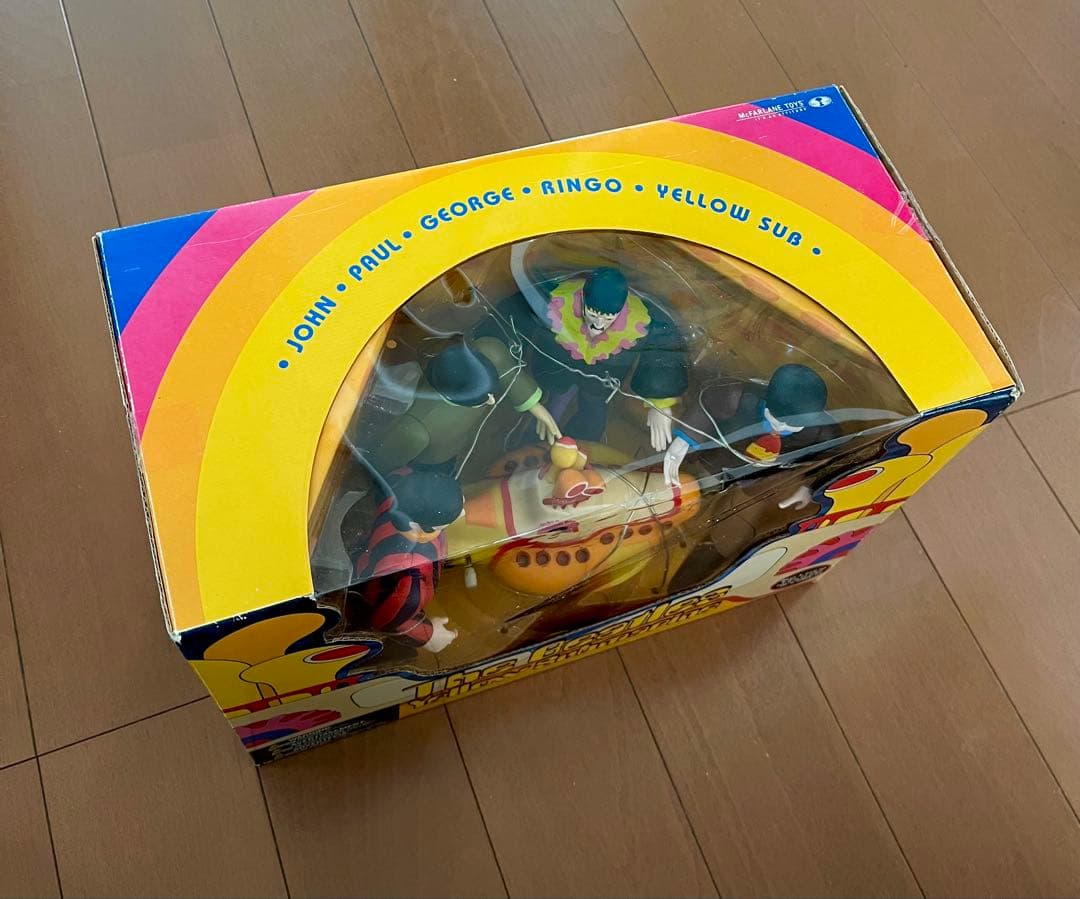 ビートルズ 希少 フィギュア イエローサブマリン SPAWN BOX セット