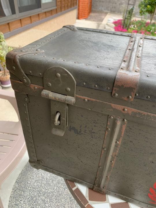 軍用 ボテ箱 行李 カブリアボックス ヴィンテージ 古道具 スーパーカブ
