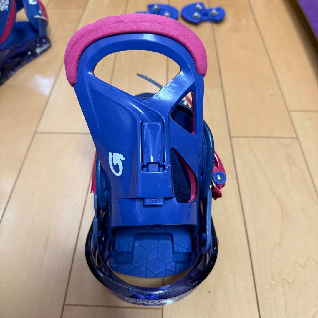 Burtonチクレット ボード120&ビンディン ヘルメットセット