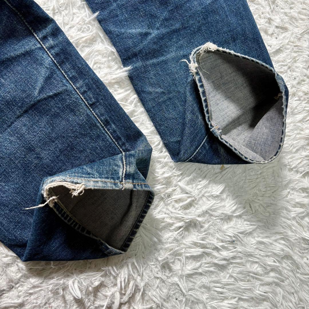 美品 LEVI'S 702XX シンチバックj22 W30 90s 赤耳 日本製 一