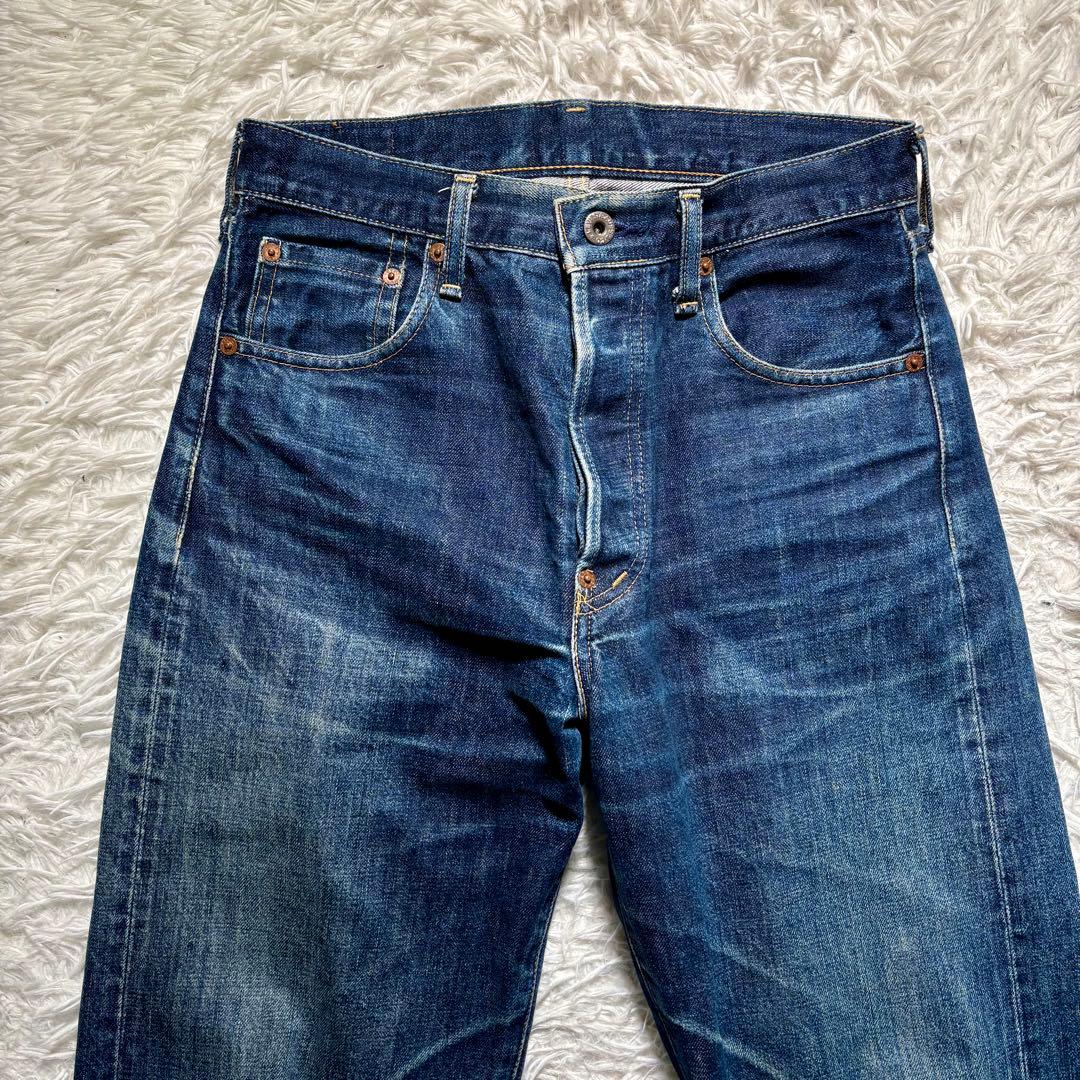 美品 LEVI'S 702XX シンチバックj22 W30 90s 赤耳 日本製 一