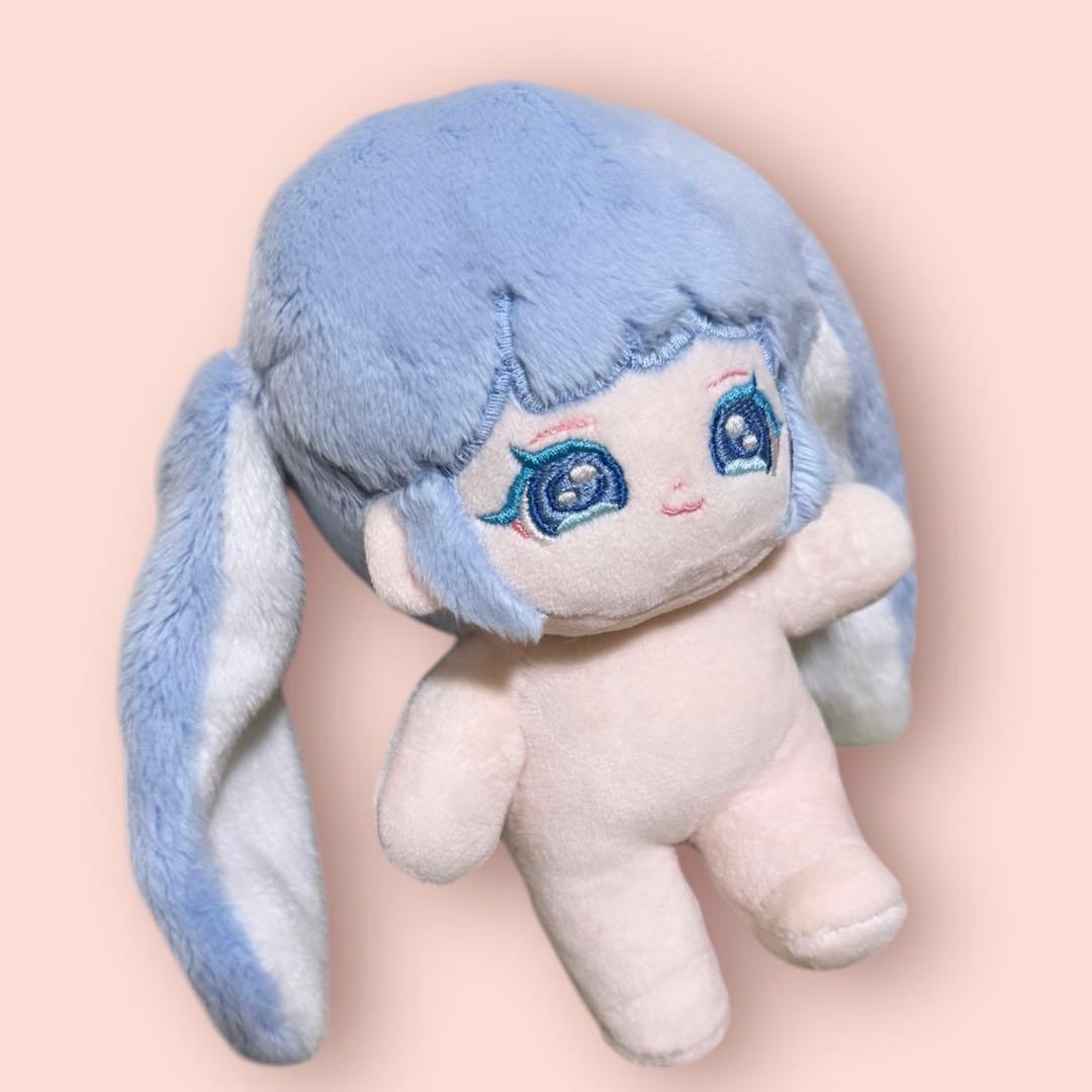 無属性ぬいぐるみ 自作ぬいぐるみ 無ぬい 自作ぬい 15㎝ ウサ耳 - メルカリ