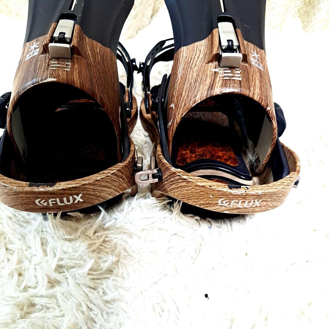 FLUX ビンディング Mサイズ 木目調 [美品] 限定カラー - メルカリ