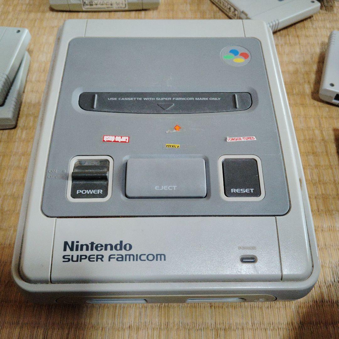 Nintendo スーパーファミコン 本体とゲームソフトセット ジャンク品