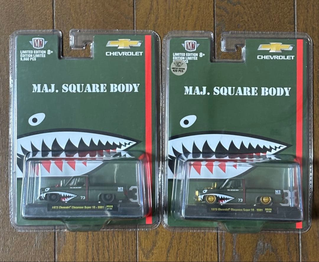 M2 Machines MAJ.SQUARE BODY C10 1973 2台 M2 Machines MAJ.SQUARE BODY C10 1973 2台 M2 Machines MAJ.SQUARE