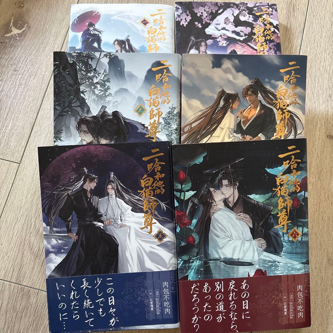 二哈和他的白猫師尊 全6巻セット 小説「二哈和他的白猫師尊」第8巻（ハスキーとかれのしろねこしずん