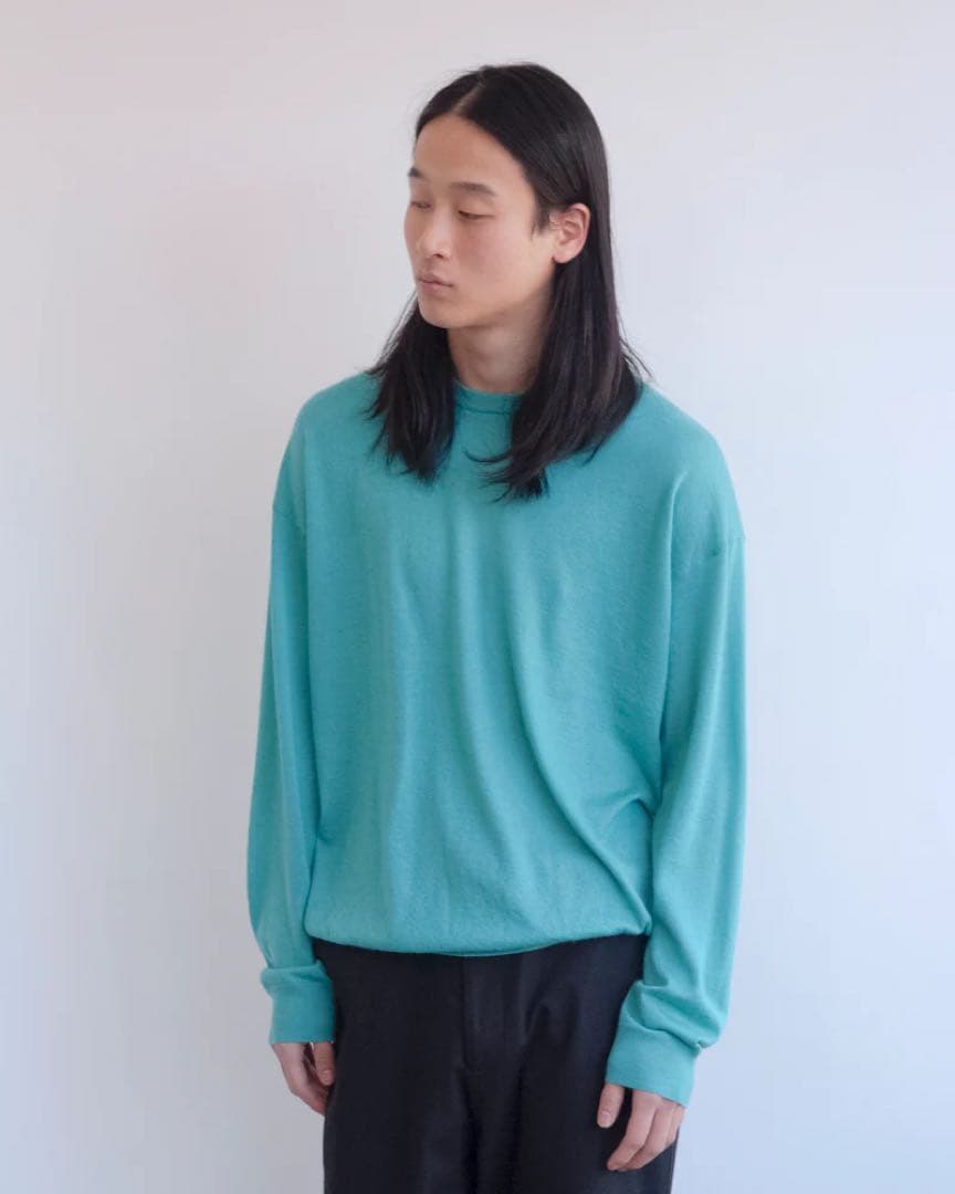 cash&barba カシミアシルク 180クルーネック