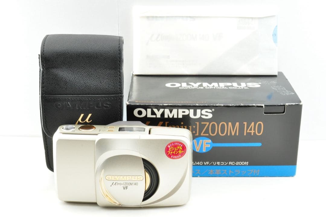 美品　OLYMPUS μ ZOOM 140 VF ミュー フィルムカメラ OLYMPUS μ Mju Zoom 140 VFの使い方 | Totte Me Camera