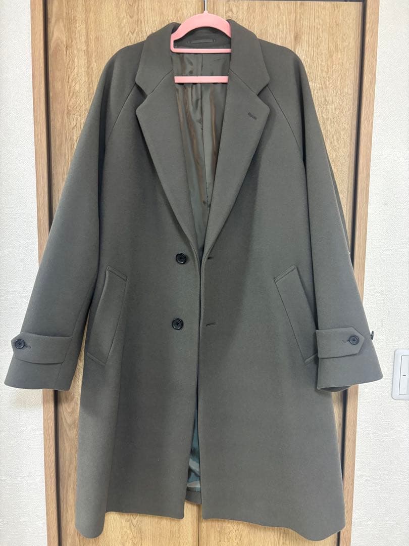 グリーンレーベルリラクシングFAbRICAカシミヤ混メルトンチェスターコート green label relaxing（グリーンレーベルリラクシング）の「FAbRICA