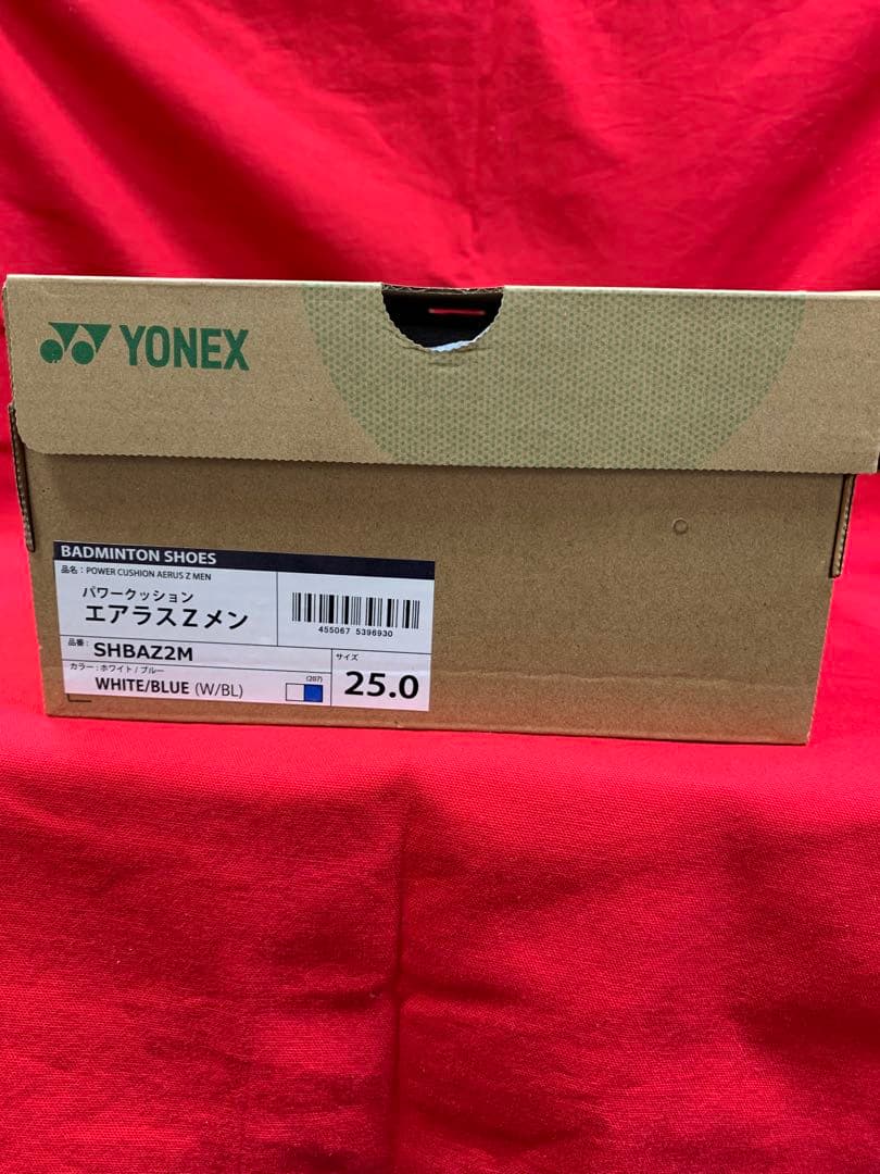 SHBAZ2M　25.0cm バドミントン ヨネックス シューズ