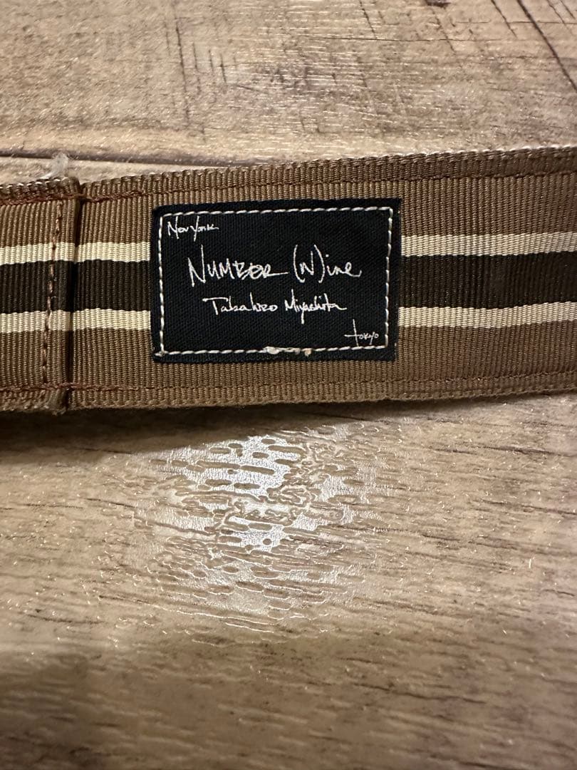 Number (N)ine カート期 スタッズベルト - メルカリ