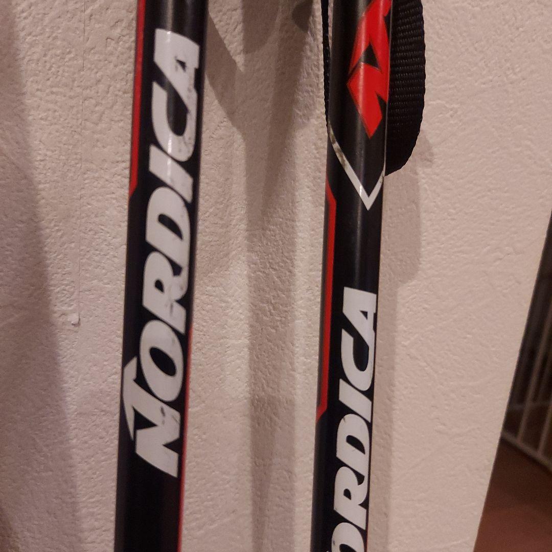 ノルディカ スキー板 140 ポール 100 セット ストック