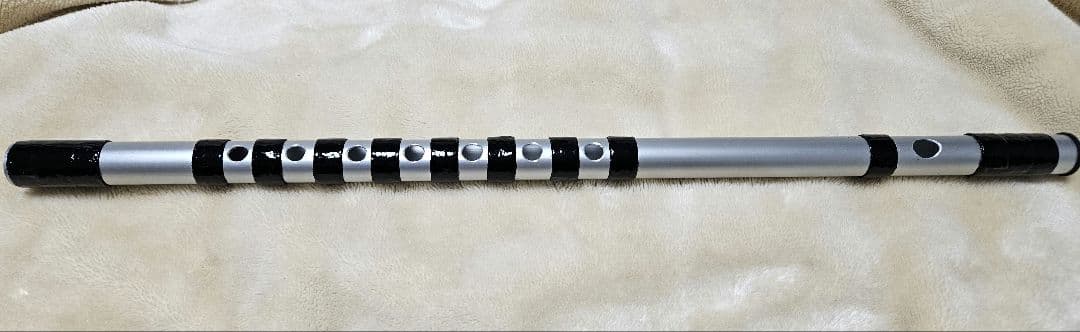 週末特価】【黒漆】 アルミ篠笛