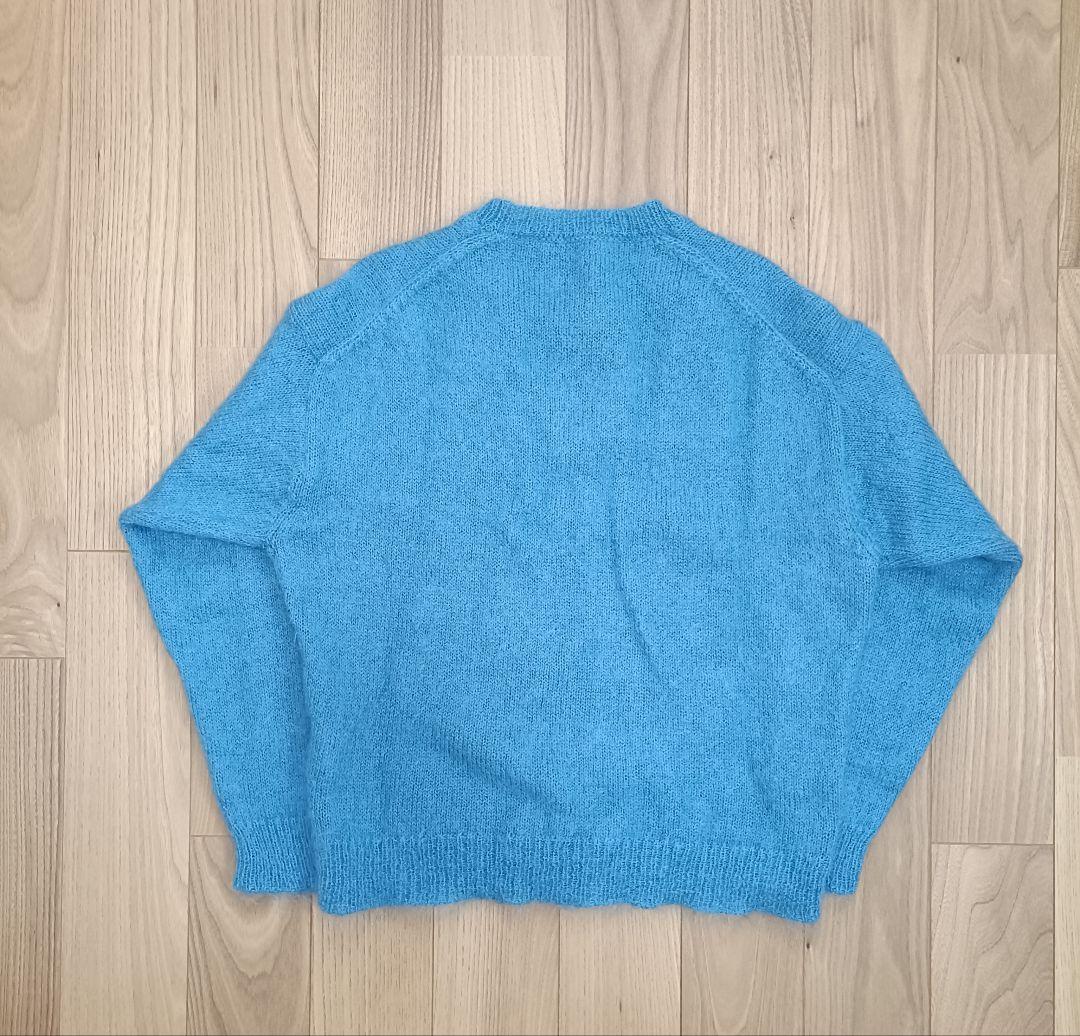 AURALEE MOHAIR KNIT オーラリー ニット ターコイズブルー - メルカリ