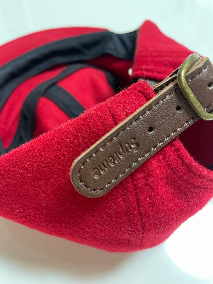 supreme wool camp cap red 赤 キャップ