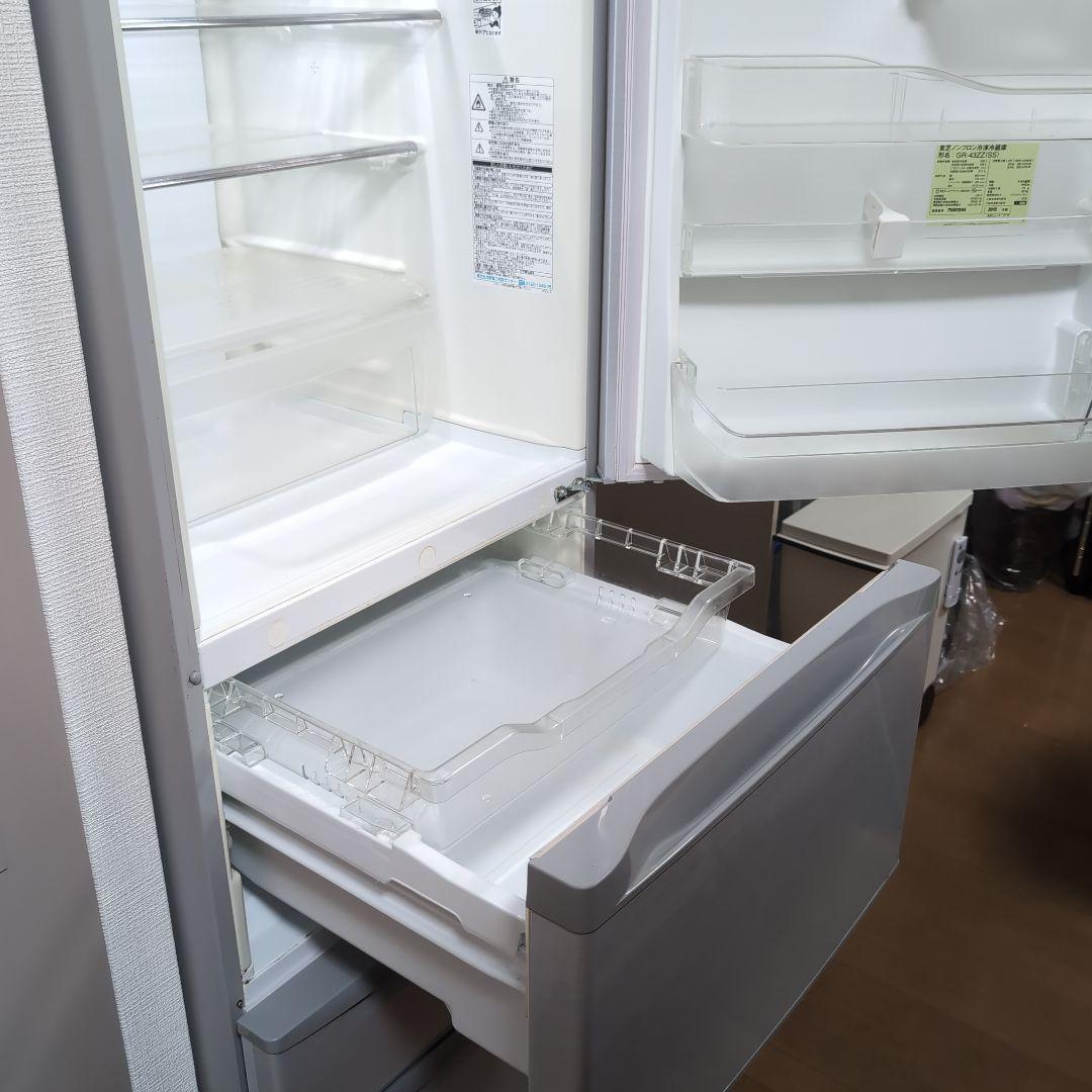 東芝 ノンフロン冷凍冷蔵庫 426L