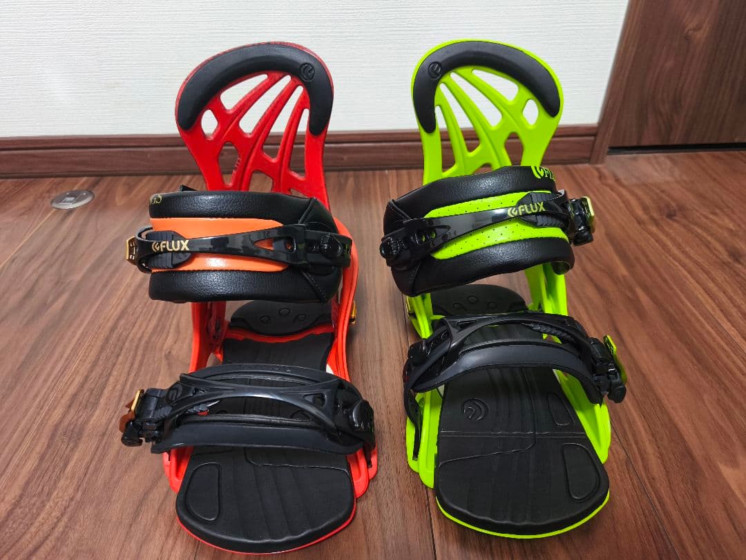 FLUX RL アシンメトリーカラー ビンディング オレンジ ライムグリーン FLUX RL アシンメトリーカラー ビンディング オレンジ ライムグリーン