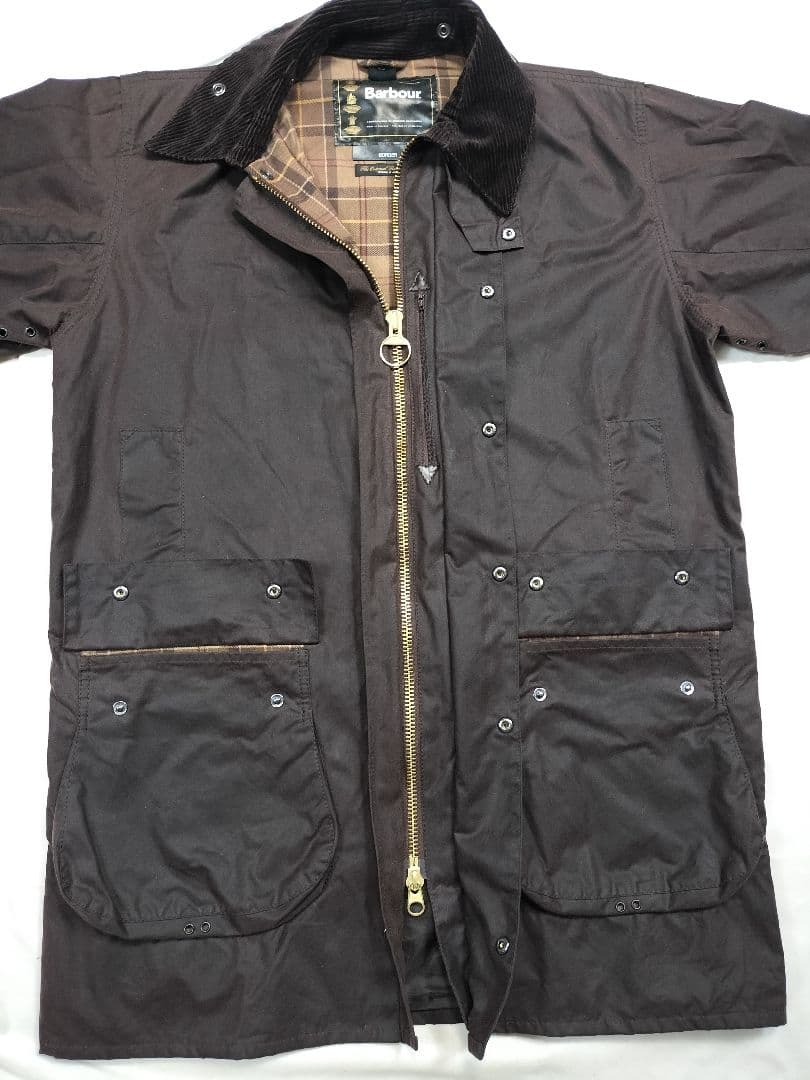 Special◎Barbour BORDER c40 ラスティック ブラウン - メルカリ