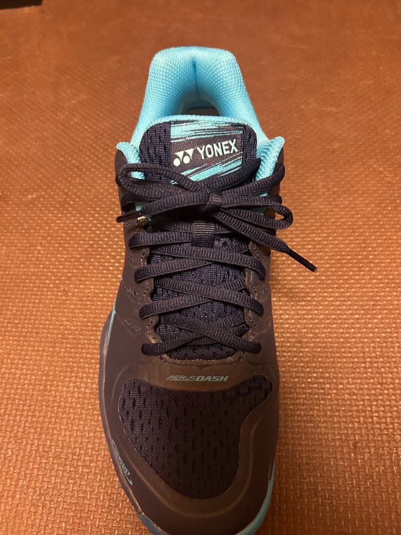 YONEX テニスシューズ ネイビー/アクア テニス