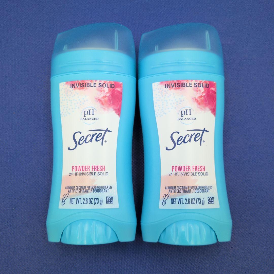 シークレット パウダーフレッシュ デオドラントスティック 73g 2本