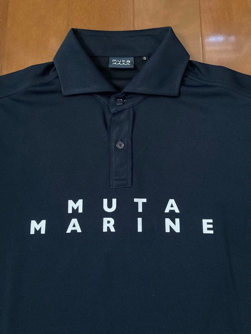 muta MARINE ムータマリン BACK TWIN WAVE ポロシャツ - メルカリ