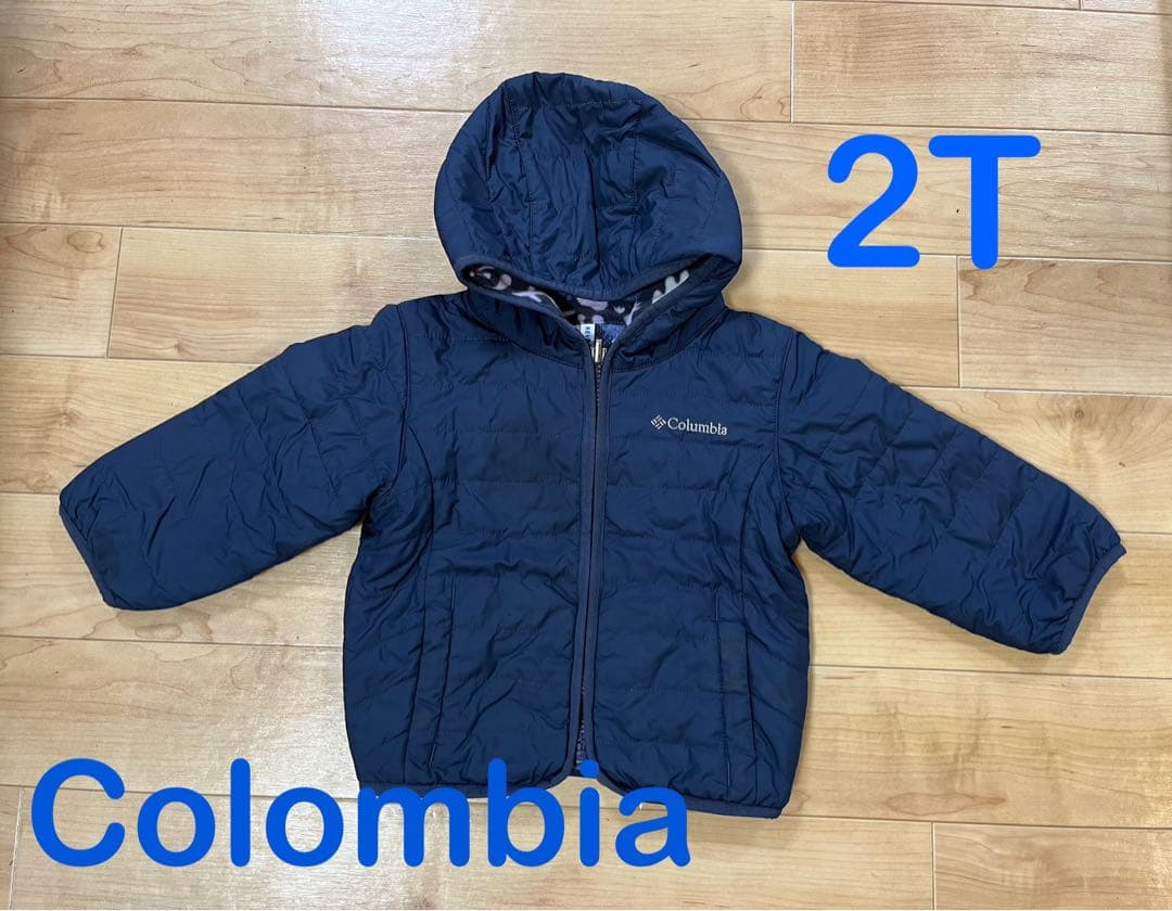 Colombia コロンビア キッズ ダウン リバーシブル 2T 90 - メルカリ