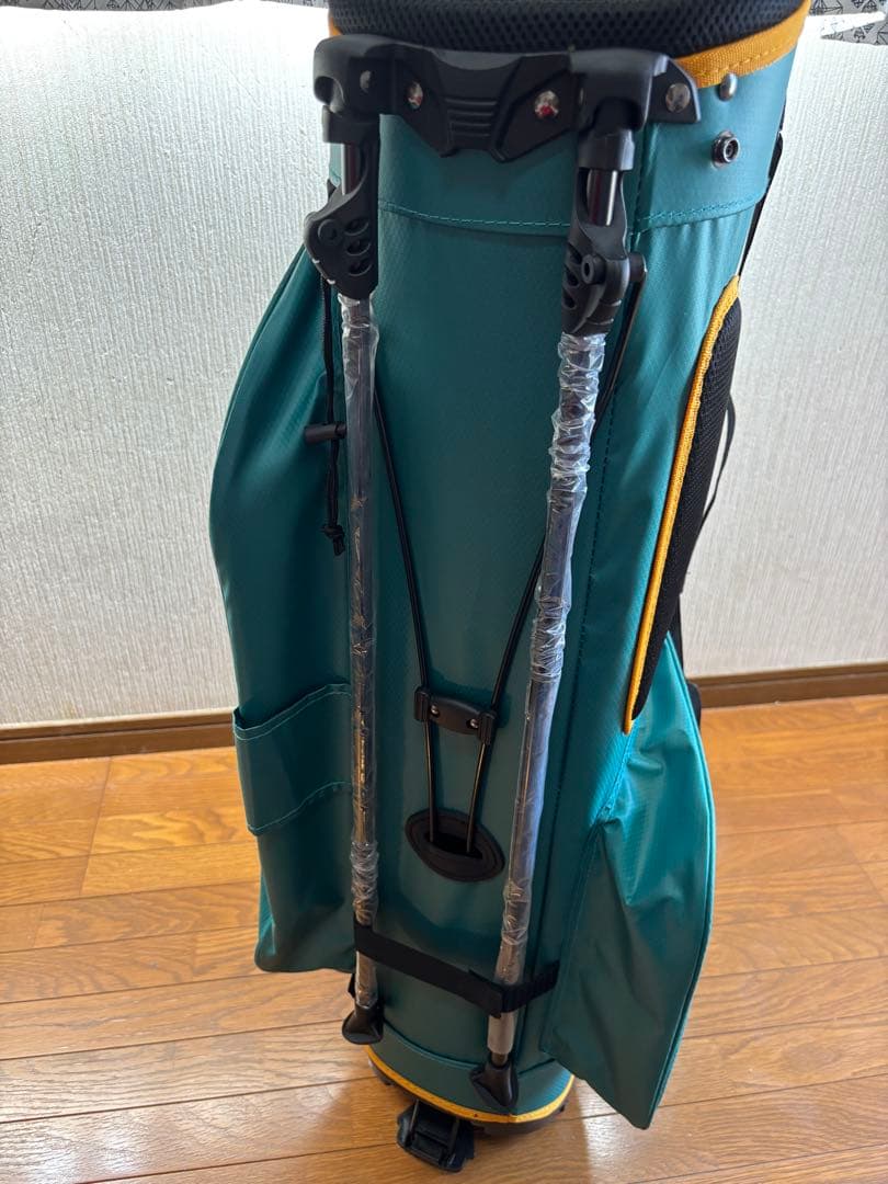 新品未使用品‼️ PIKES PEAK ゴルフバッグ ターコイズ