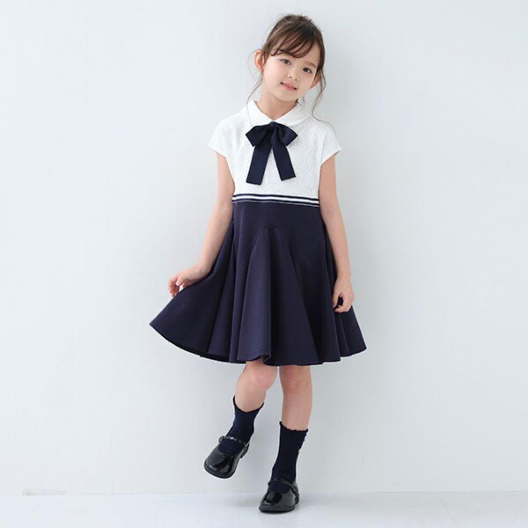 美品☆ ケイトスペード　レースドッキングワンピース　150 レースドッキングワンピース（ワンピース）｜kate spade new york kids
