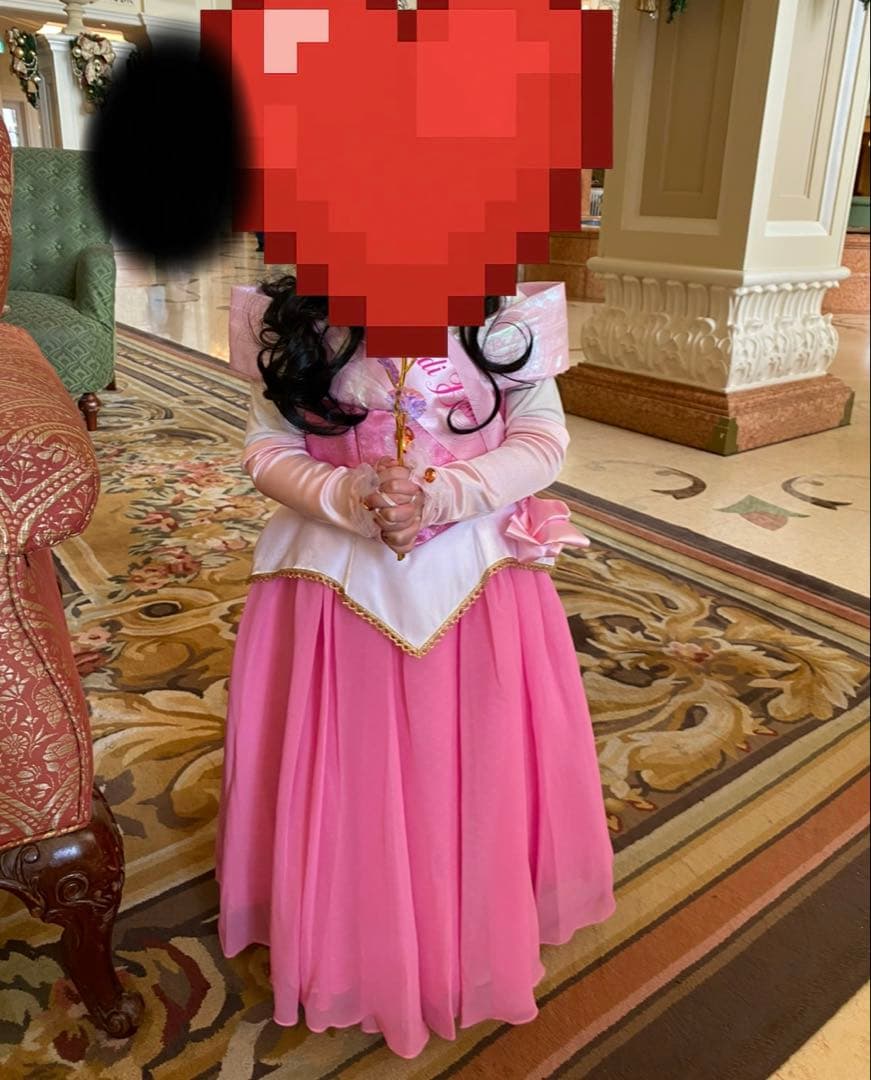 m*a様 ビビディバビディブティック オーロラ姫 ドレス 100-販売売れ筋