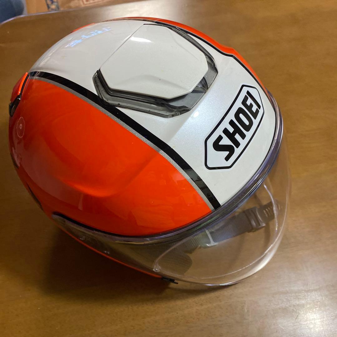 SHOEI J-Cruise ジェットヘルメット オレンジ SHOEI ジェット ヘルメット J-FORCE lV ジェイ フォース フォー 安心の