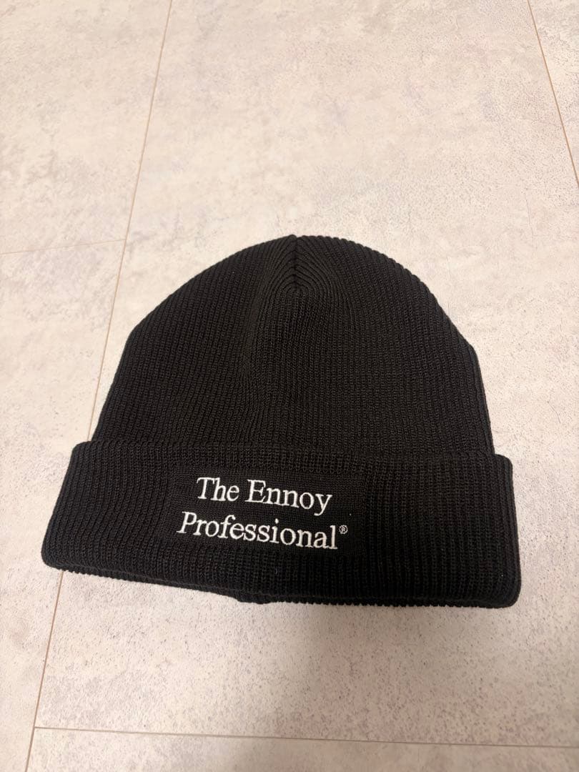 The Ennoy Professional 黒 ニット帽 スタイリスト私物 - メルカリ